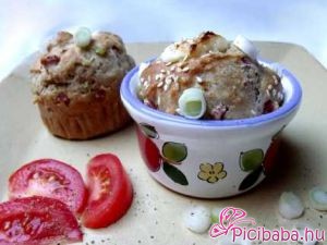 Húsvéti sonkás muffin